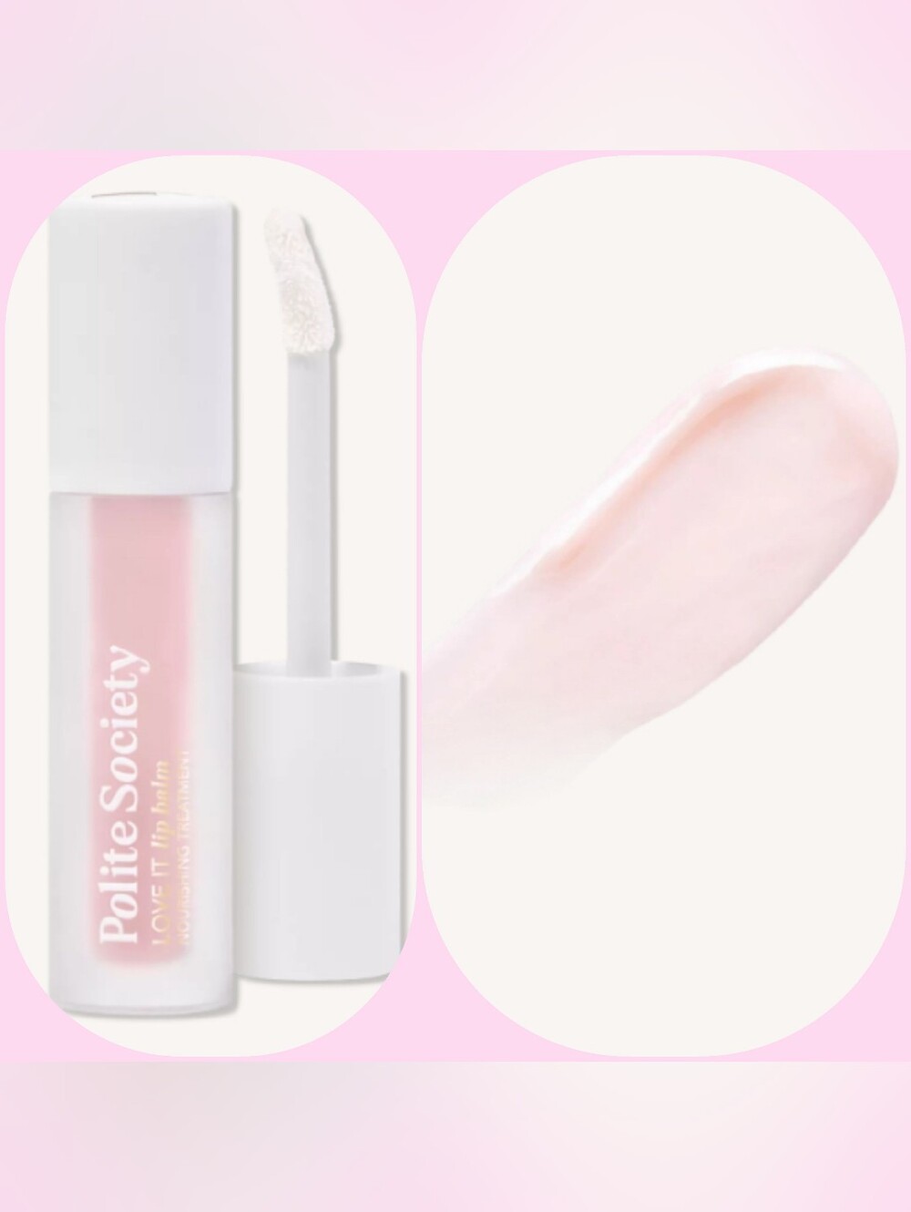 NIB Polite Society Love It Lip Balm Nourishing Lip Treatment
